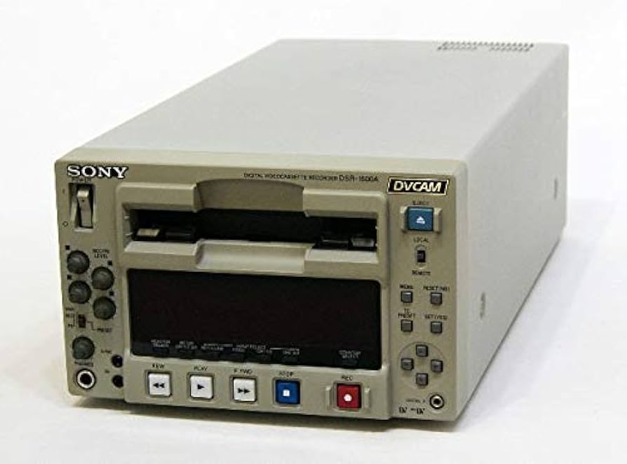 中古美品SONY DSR-1500A DVCAMレコーダ Amazon | SONY ソニー DSR-1500A 業務用DVCAM ビデオデッキ